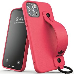 Husă Adidas OR cu curea de mână iPhone 12/12 Pro 6,1 rożowy/roz 42397"