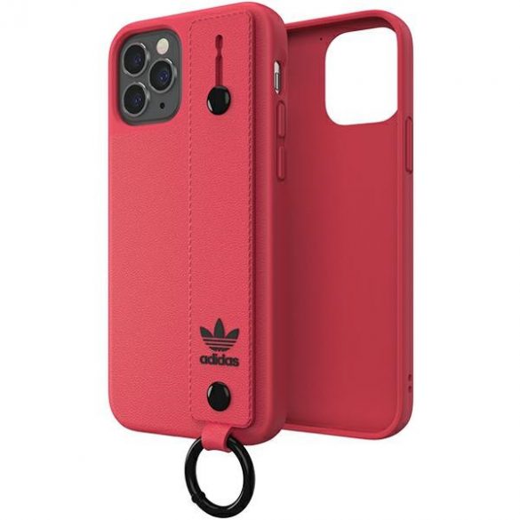 Husă Adidas OR cu curea de mână iPhone 12/12 Pro 6,1 rożowy/roz 42397"