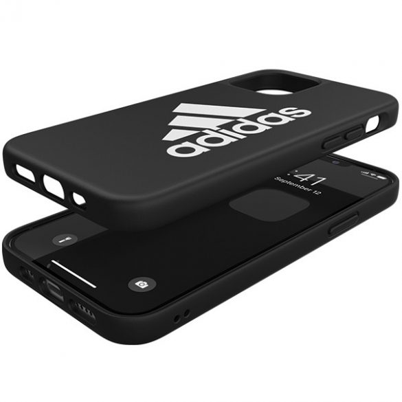 Husă sport emblematică Adidas SP iPhone 12/ 12 Pro czarny/negru 42461