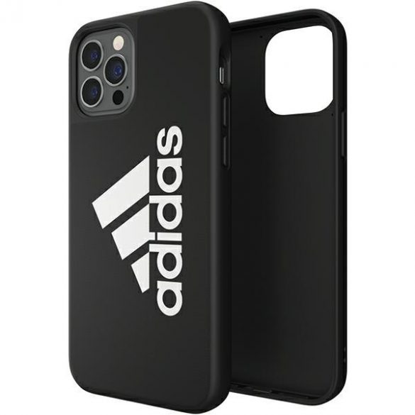 Husă sport emblematică Adidas SP iPhone 12/ 12 Pro czarny/negru 42461