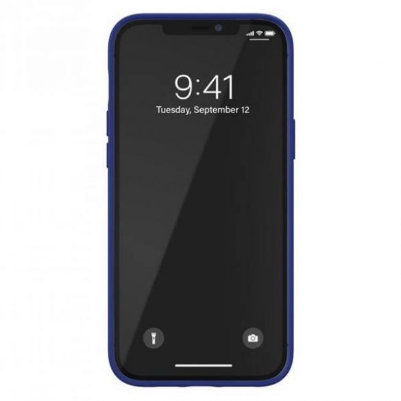 Husa Sport Iconic Adidas SP pentru iPhone 12 Pro Max niebieski/albastru putere 42465