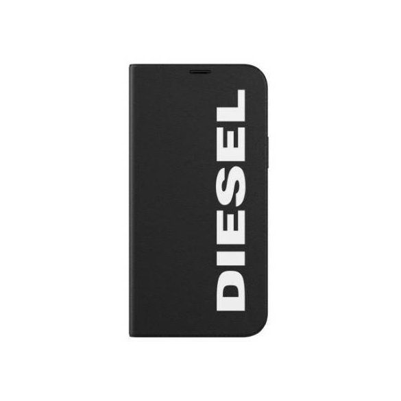 Husă Diesel Booklet Husă Core iPhone 12/12 Pro czarno-biały/negru-alb 42486