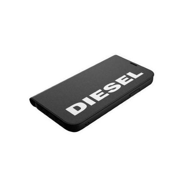 Husă Diesel Booklet Husă Core iPhone 12/12 Pro czarno-biały/negru-alb 42486