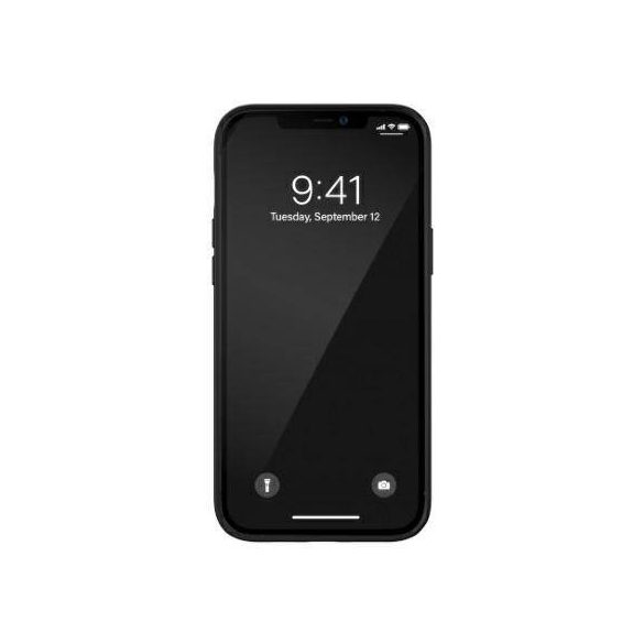 Husă modelată Diesel Broderie pentru iPhone 12 Pro Max czarno-limonkowy/negru-lime 42508