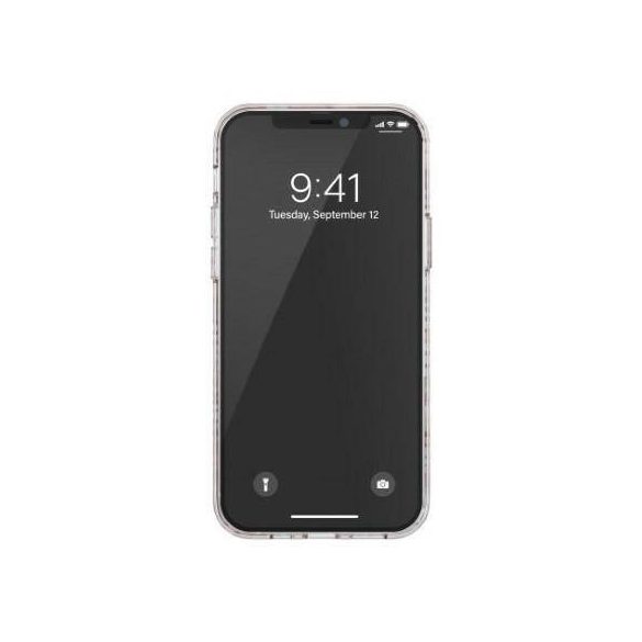 Husă Diesel Snap Case Clear AOP iPhone 12 Pro Max czerwono-szary/rosu-gri 42568