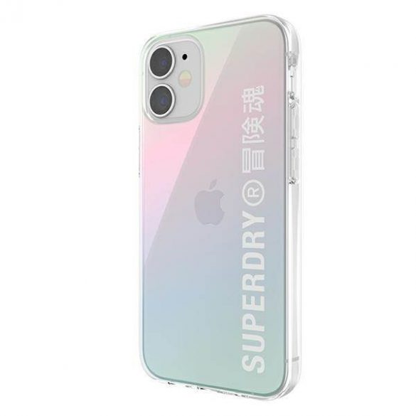 Husa SuperDry Snap iPhone 12 mini Clear Case Gradient 42598