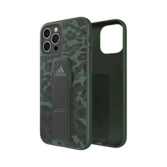 Husa Adidas SP Grip Husa Leopard iPhone 12 Pro Max verde/zielony 43723