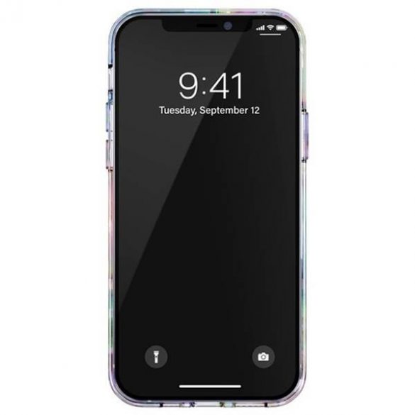 Husă Diesel Clear Digital Holographic AOP iPhone 12/12 Pro husă holograficzny-biały/holografică-albă 44315