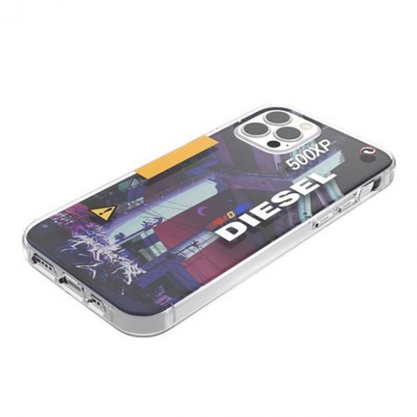 Husă Diesel Clear Mad Dog Jones AOP iPhone 12/12 Pro multicolor/colorat 44324