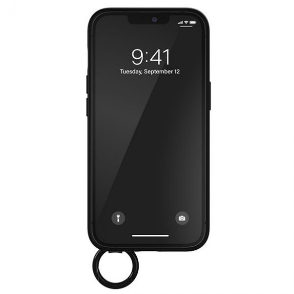 Husă Adidas OR cu curea de mână iPhone 13 Pro /13 6,1 czarno-zielony/negru-verde 47111"