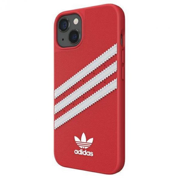 Adidas OR Modelat husă PU iPhone 13 Pro / 13 6,1" roșu/ roșu 47117 husă