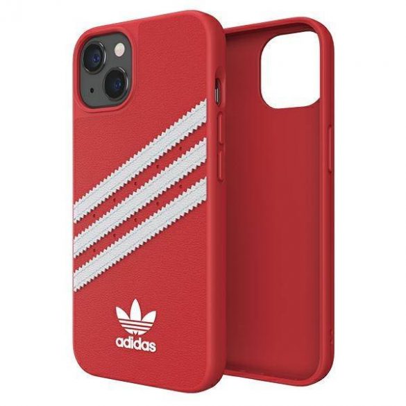 Adidas OR Modelat husă PU iPhone 13 Pro / 13 6,1" roșu/ roșu 47117 husă