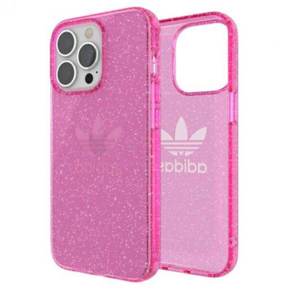 Husă de protecție Adidas OR pentru iPhone 13 Pro / 13 6,1 inchi, transparentă, rozowy/roz 47121