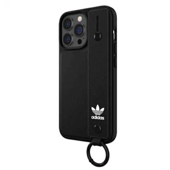 Husă Adidas OR cu curea de mână pentru iPhone 13 Pro /13 6,1" husă neagră/czarny 47109