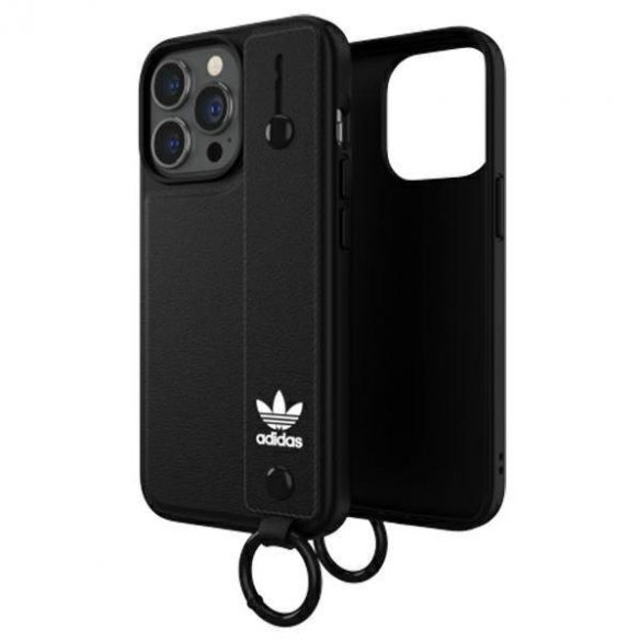 Husă Adidas OR cu curea de mână pentru iPhone 13 Pro /13 6,1" husă neagră/czarny 47109