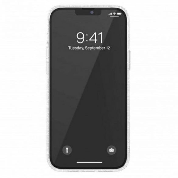 Adidas OR Husă de protecție pentru iPhone 13 Pro Max 6,7" Husă transparentă cu sclipici 47148