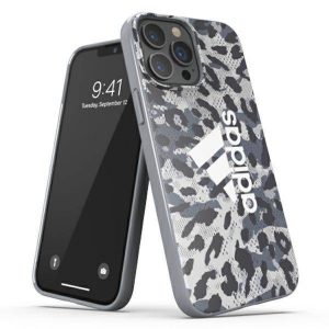 Husă Adidas OR Snap Leopard iPhone 13 Pro / 13 6,1" szary/gri 47259