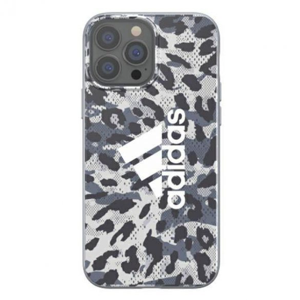 Husă Adidas OR Snap Leopard iPhone 13 Pro / 13 6,1" szary/gri 47259