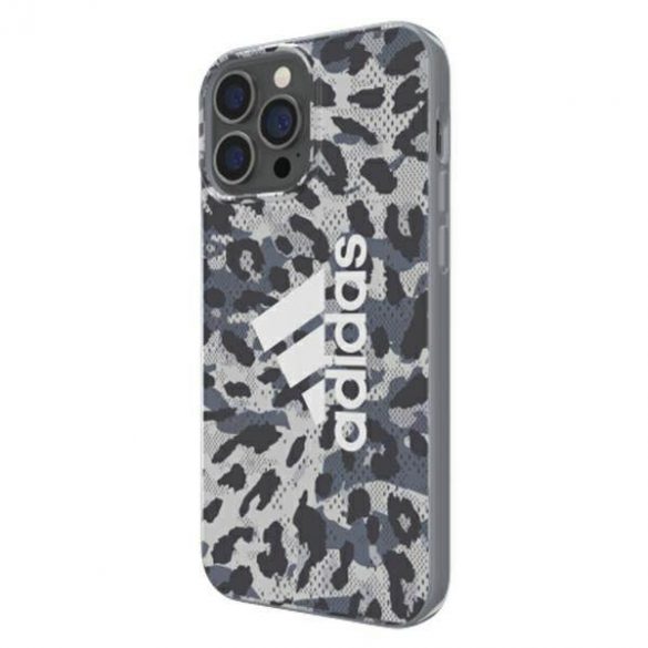 Husă Adidas OR Snap Leopard iPhone 13 Pro / 13 6,1" szary/gri 47259