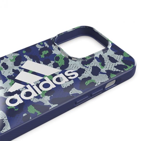 Husă Adidas OR Snap Leopard iPhone 13/13 Pro 6,1 niebieski/albastru 47260"