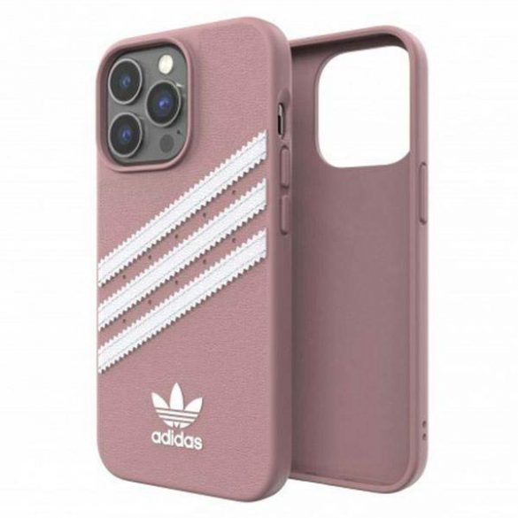 Adidas OR Modelat husă PU iPhone 13 Pro / 13 6,1" roz/roz 47808 husă