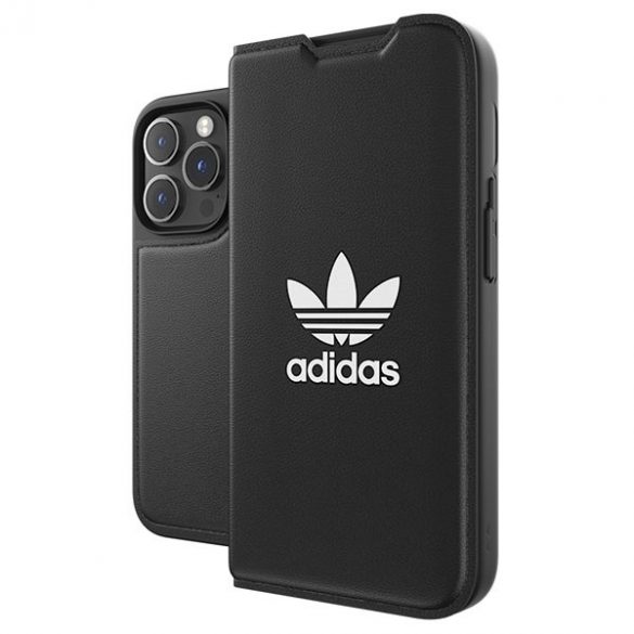 Husă Adidas OR Booklet BASIC iPhone 14 Pro 6.1 albastru biał/negru alb 50182"