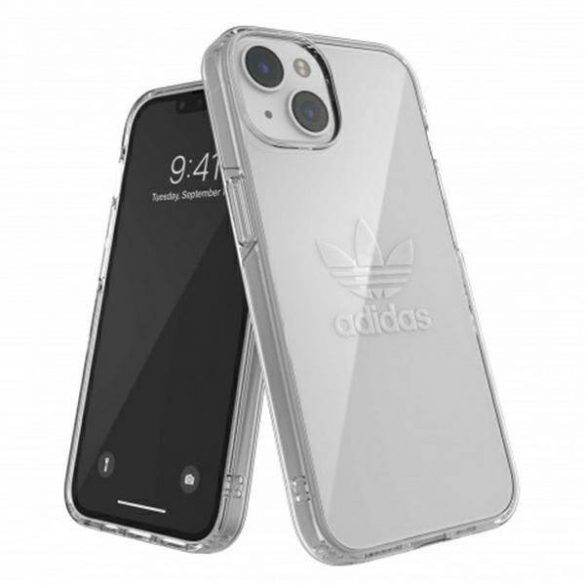 Husă de protecție pentru iPhone 14 / 15 / 13 6.1" transparentă Adidas OR 50229