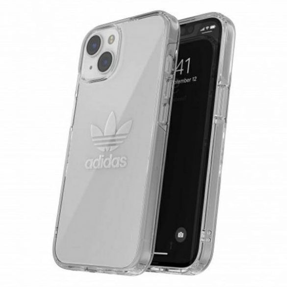 Husă de protecție pentru iPhone 14 / 15 / 13 6.1" transparentă Adidas OR 50229