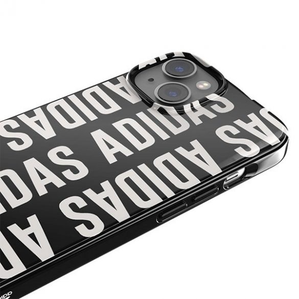 Husa Adidas OR Snap Logo iPhone 14 / 15 / 13 czarny/negru 50245