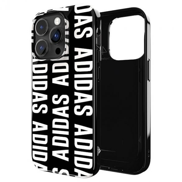 Husă Adidas OR Snap Logo iPhone 14 Pro 6.1 czarny/negru 50246"