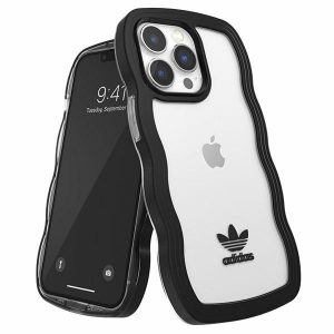 Husă Adidas OR Wavy iPhone 13 Pro /13 6,1 czarny-przezroczysty/negru-transparent 51900"