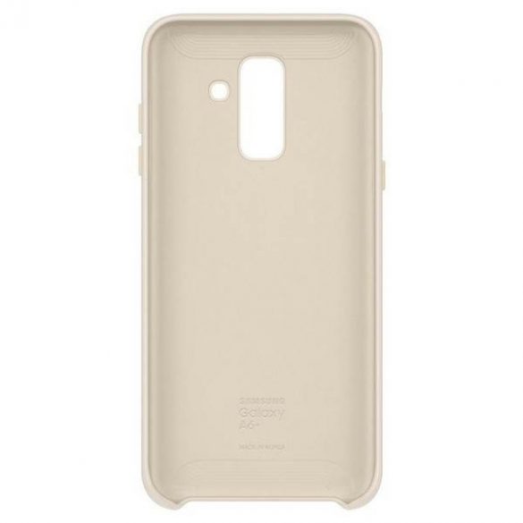 Husă Samsung EF-PA605CF A6 Plus 2018 A605 gold/gold Dual Layer Husă husă