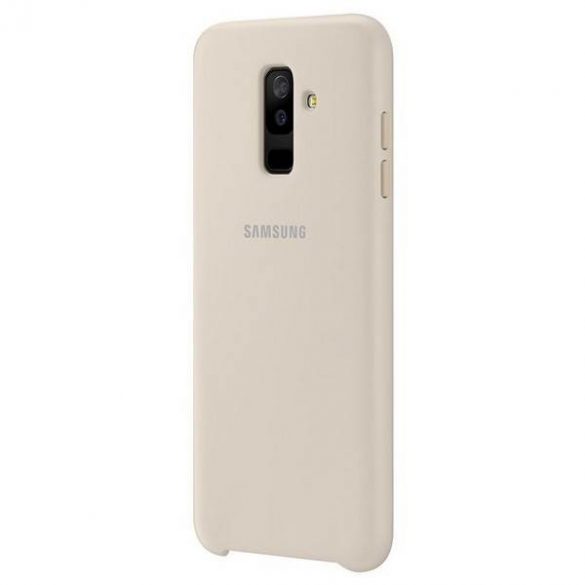 Husă Samsung EF-PA605CF A6 Plus 2018 A605 gold/gold Dual Layer Husă husă