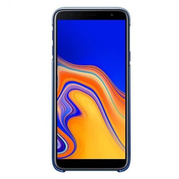 Husă Samsung EF-AJ415CL J4 Plus 2018 J415 albastru / albastru Gradation Husă husă