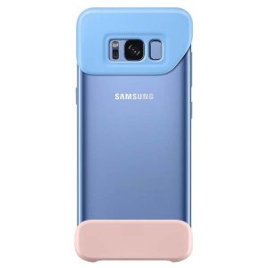 Etui Samsung EF-MG955CL S8 Plus G955 niebieski/albastru Husa 2 Piese