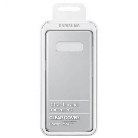 Etui Samsung EF-QN950CV Note 8 N950 szary/orchid grey Husa Clear Cover