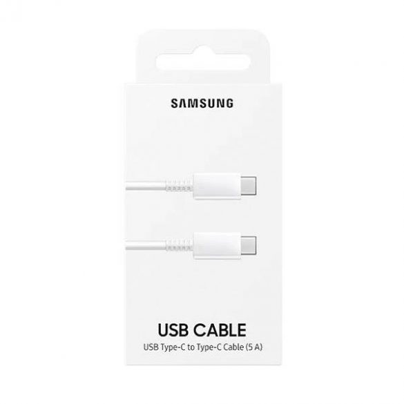 Kabel Samsung EP-DN975BW USB-C și USB-C biały/alb încărcare rapidă