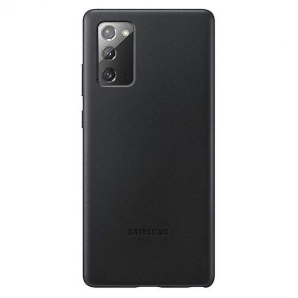 Etui Samsung EF-VN980LB Note 20 N980 husă din piele czarny/negru