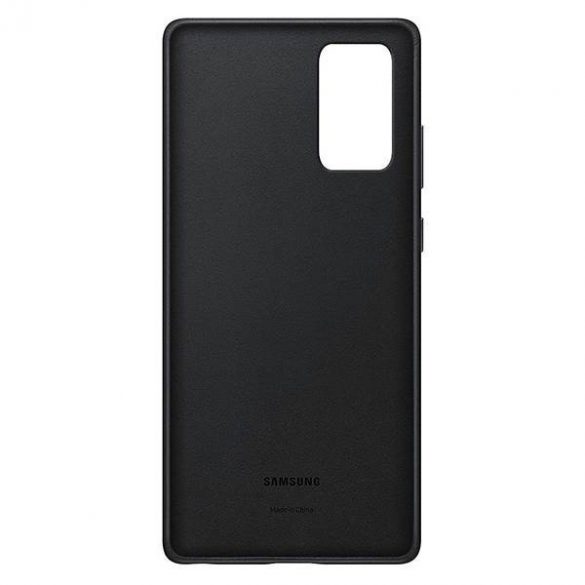 Etui Samsung EF-VN980LB Note 20 N980 husă din piele czarny/negru