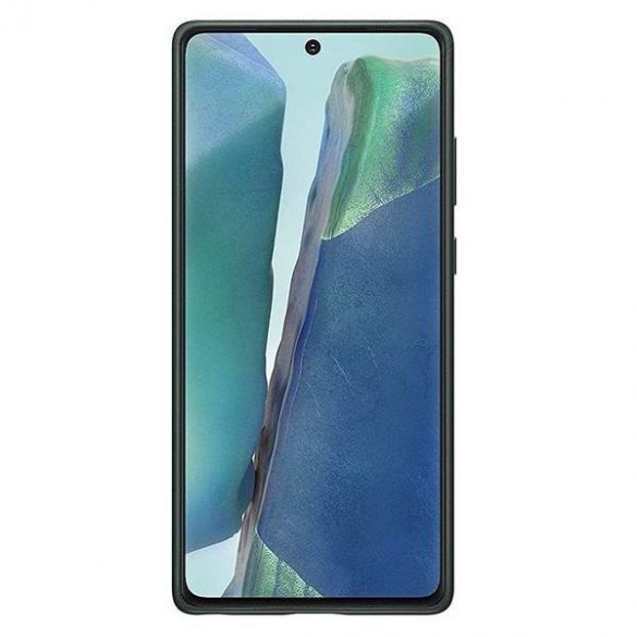 Etui Husa din piele Samsung EF-VN980LG Note 20 N980 zielony/verde