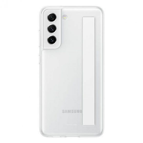 Etui Samsung EF-XG990CWEGWW S21 FE 5G G990 biały/alb Husă Slim Strap Cover