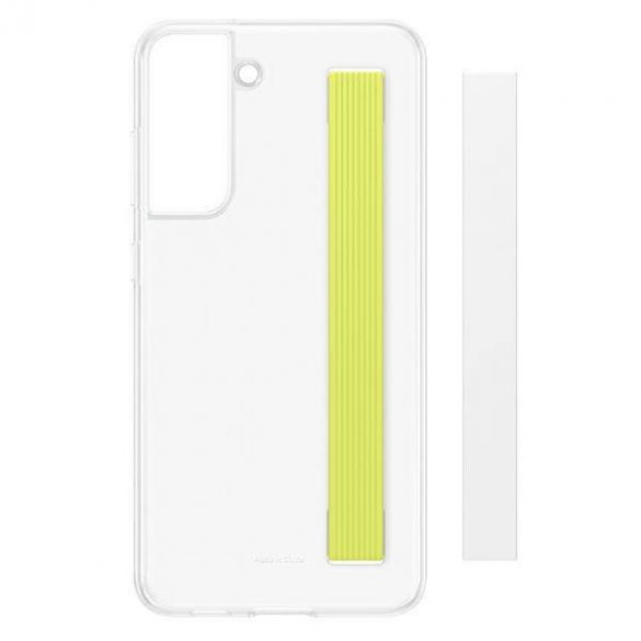 Etui Samsung EF-XG990CWEGWW S21 FE 5G G990 biały/alb Husă Slim Strap Cover