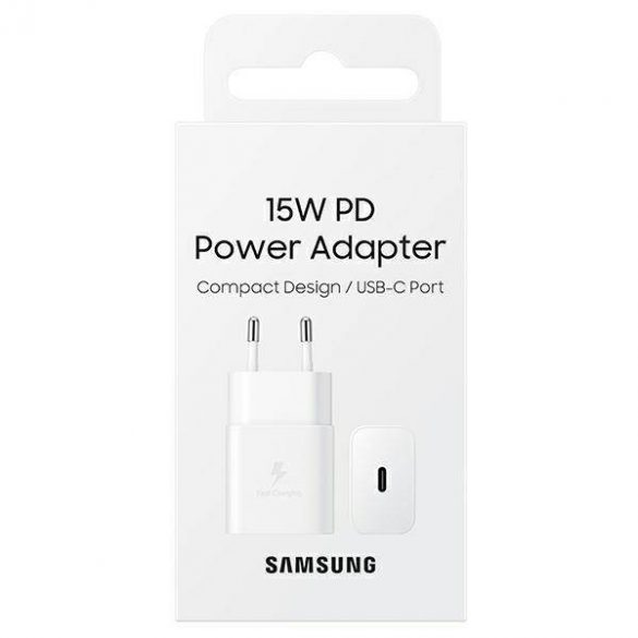 Ład. siec. Samsung EP-T1510NW 15W Fast Charge bial/alb