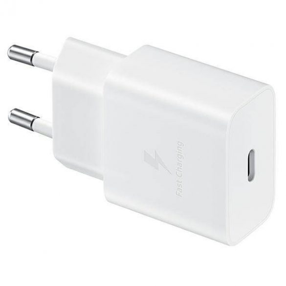 Ład. siec. Samsung EP-T1510XW 15W încărcare rapidă + kabel USB-C/USB-C alb/alb