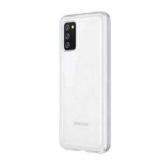 Husă Samsung EF-QA038TT A03s A038 Soft Clear Husă Transparent husă