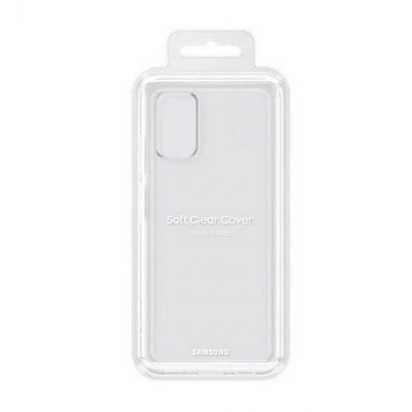 Husă Samsung EF-QA038TT A03s A038 Soft Clear Husă Transparent husă