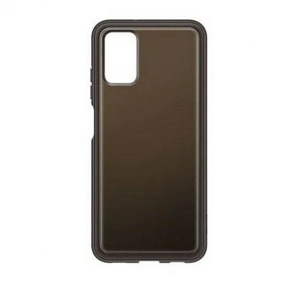 Etui Samsung EF-QA038TB A03s A038 Soft Clear Cover carcasa/neagra