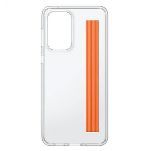 Etui Samsung EF-XA336CT A33 5G A336 przezroczysty/transparent Slim Strap Cover carcasa