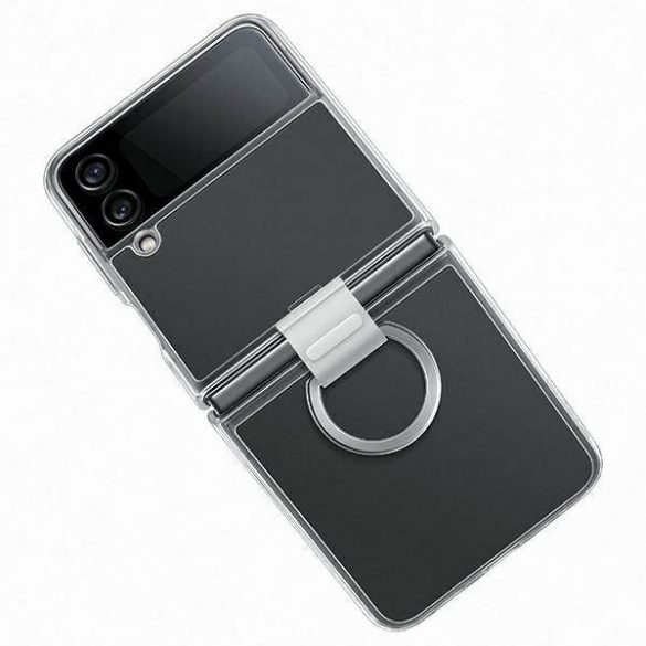 Husă Samsung EF-OF721CTEGWW Z Flip 4 transparent/transparent Clear Husă Ring Husă