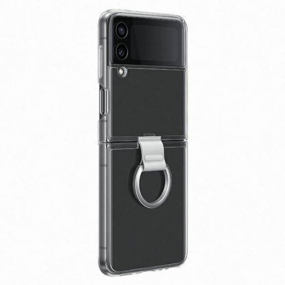 Husă Samsung EF-OF721CTEGWW Z Flip 4 transparent/transparent Clear Husă Ring Husă